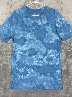 Smartwool T Shirt Mens Small Blue Dye Merino Wool 150 Base Layer Hiking Outdoor